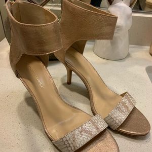 Rose gold Audrey Brooke shoes